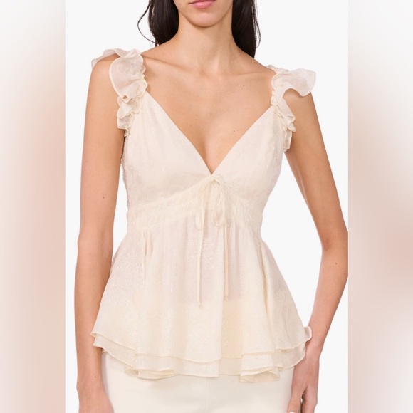 Parker
The Arlet Ruffle Sleeve Camisole - Picture 1 of 4